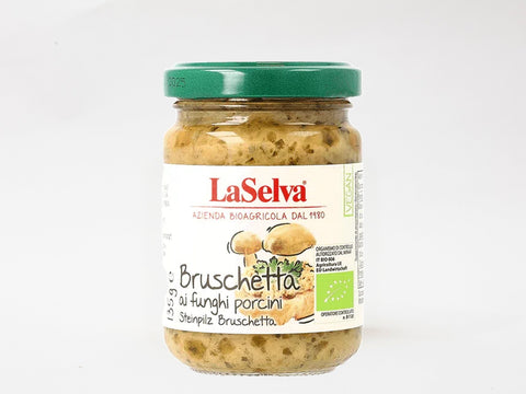 Bruschetta ai funghi porcini bio 135 g