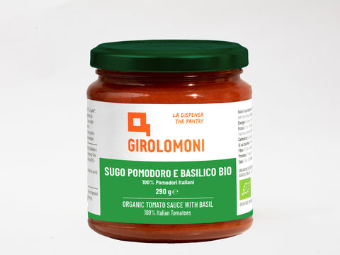 Sugo di pomodoro al basilico bio 290 g